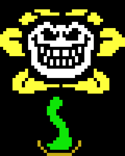 [3fcaee] *flowey ran away*