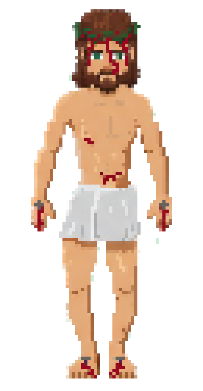 [27da63] jesus standing