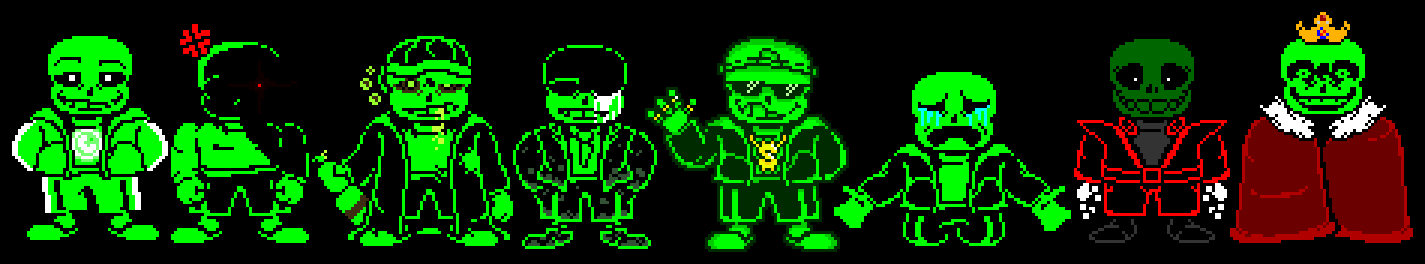 [75cac7] GreenSans!Ending time Octet [P1]