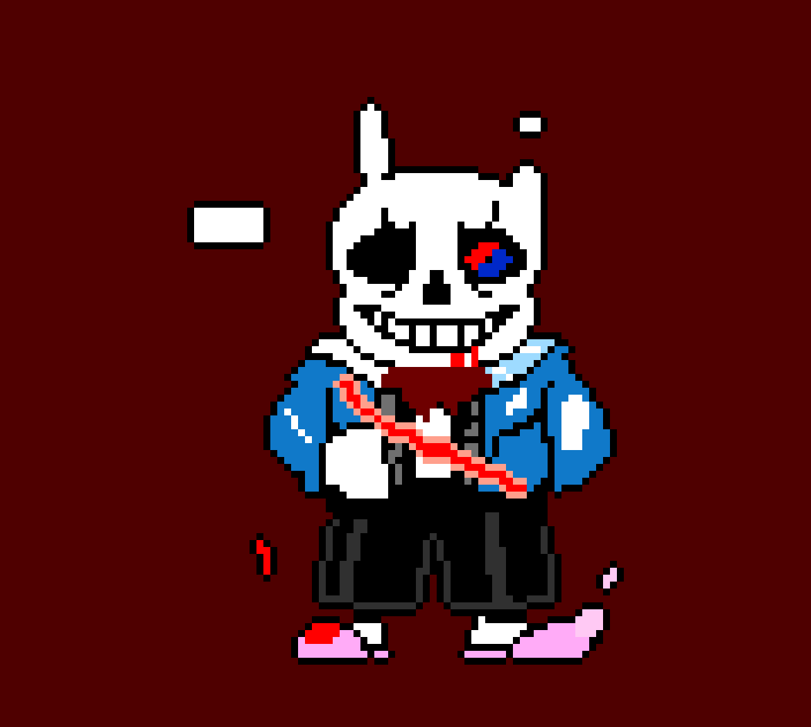 [9664c4] Sans becoming Aftertale sans