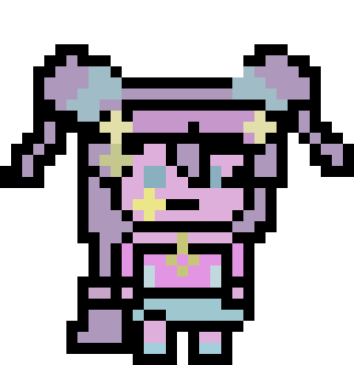 [0ee2de] Siren Pixel Sprite