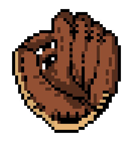 [7d81ec] baseball glove