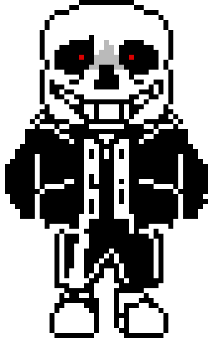 [f0f15f] Ruins Dust Sans sprite