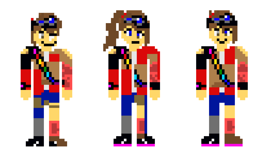 [9664c4] Neil, Shelby and Ash (Glitched)