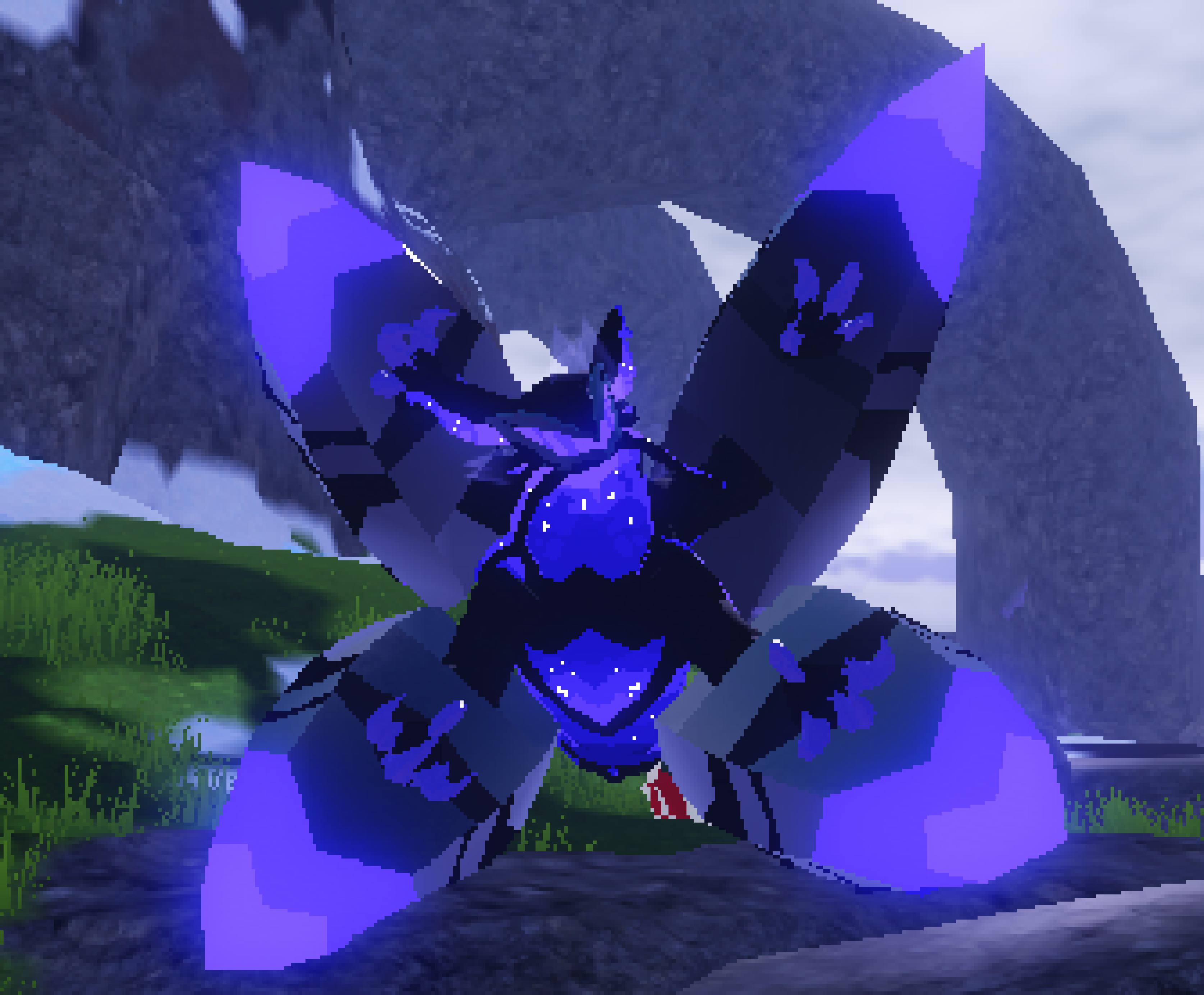 [32284a] *shit poor damage to the voletexius* "...foolish little guy." *picks up EV and yeets him into the stratosphere*