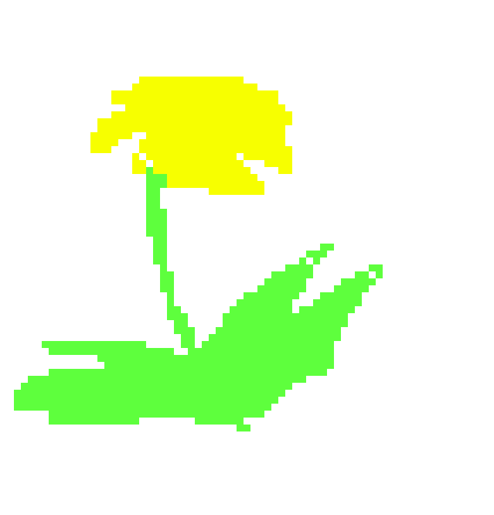 [48de5a] i learned that crayola discontinued the dandelion yellow crayon)