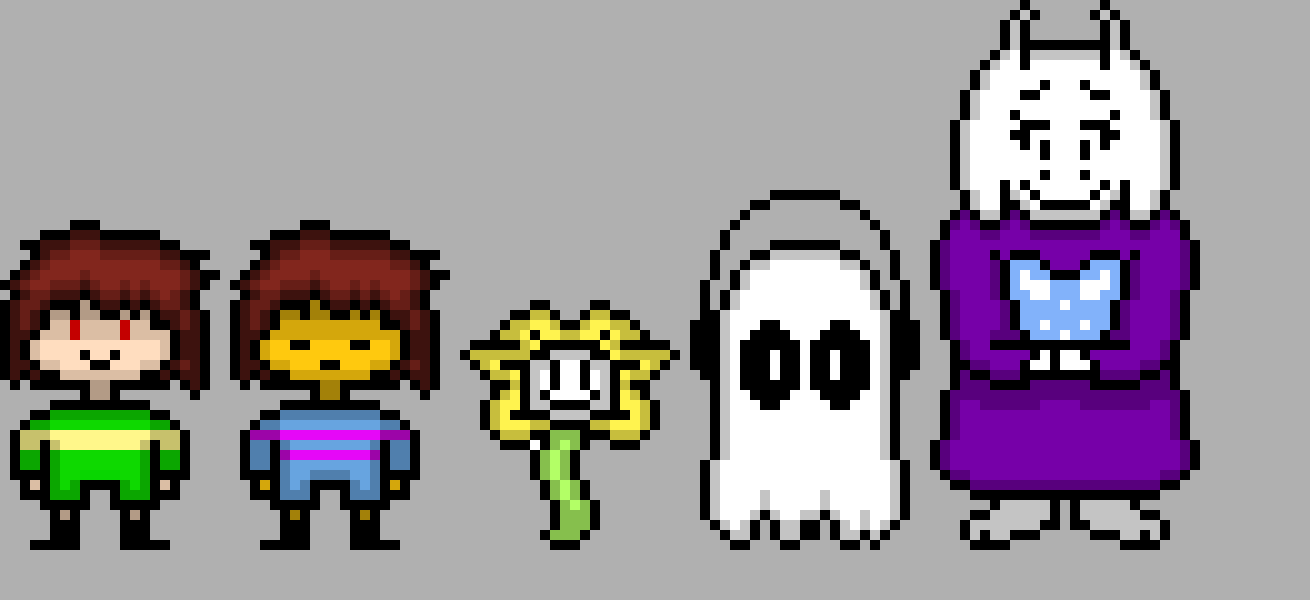 [00ede5] Undertale Sprites Remade (W.I.P)
