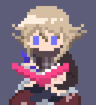 [777455] *Bandana Dee quickly followed behind him, aiming his Needle out for defense just in case.*