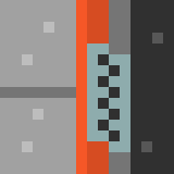 [2f4591] left sidewalk, red, gutter