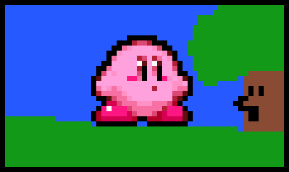 [0c553e] Kirby flag