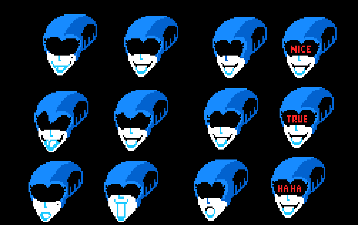 [3fce09] Deltarune Chapter 2: Queen Expressions by Bill 1