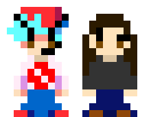 [d3c520] (( . . . I was gonna draw something, ended up drawing BF from FNF. . . Can't say it was an accident as I noticed mid-way into drawing it and just finished it anyway. So I guess I have him on my spritesheet. ))