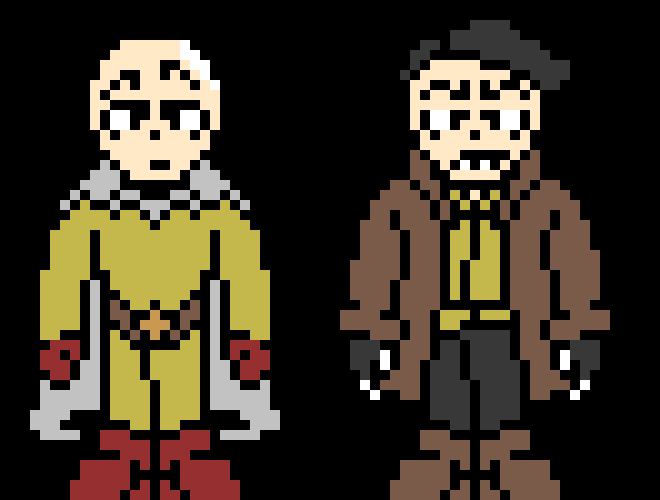 [57dac4] Made a Fell concept of the creature. (That's a visor on his head btw, not hair.)