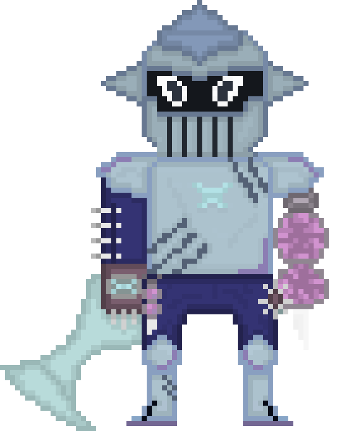 [a00846] Shellbreaker mad head tilt Bsprite