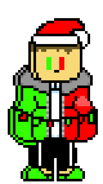 Ethan: is it weird that im wearing a christmas costume