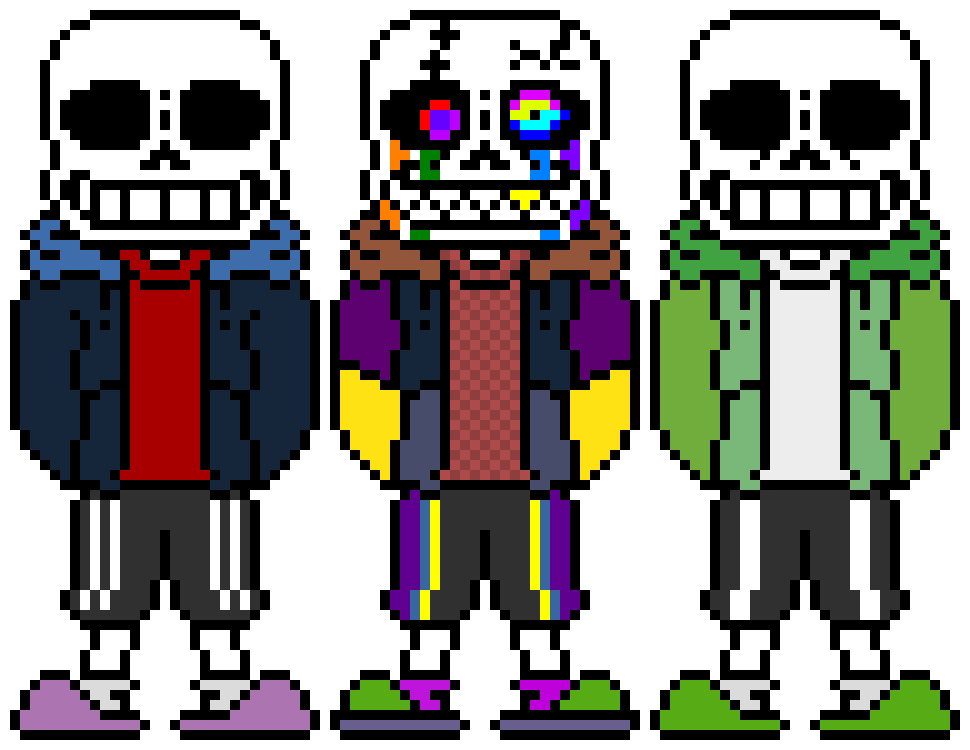 [d6b045] Au Sans: He is not listening *Deletes Matrix and Acid*