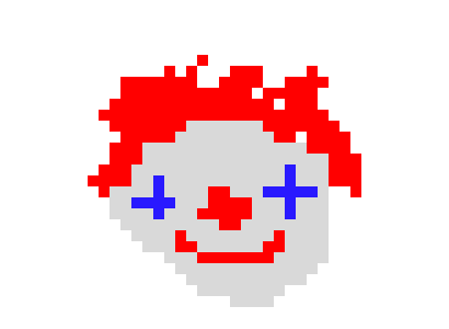 [777455] clowns are funi, humorous even!