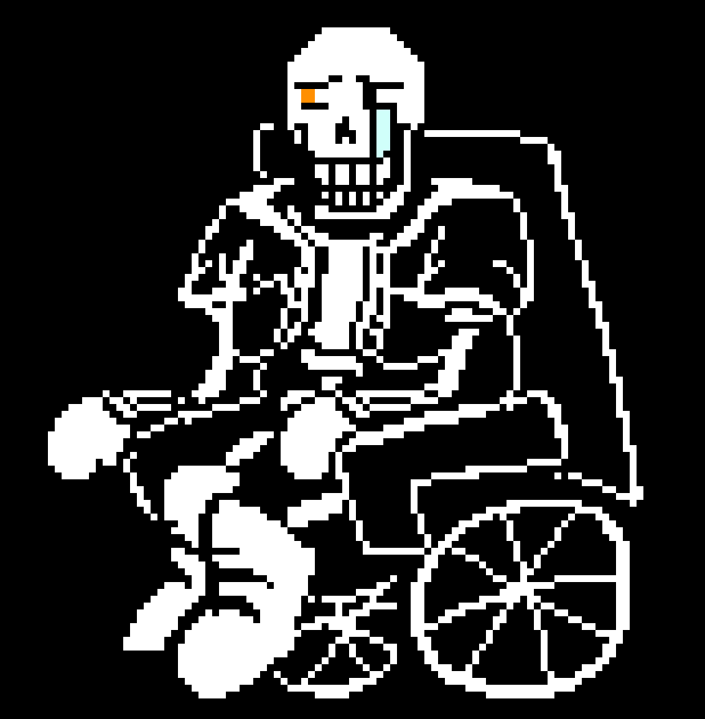 [95be89] "Disabled Disbelief Papyrus | Finally done!... Anyone like it?... Eh possibly not, for what happened to him to get him this way, you`d feel bad, and think I`m a bad person for doing this... -Terrie