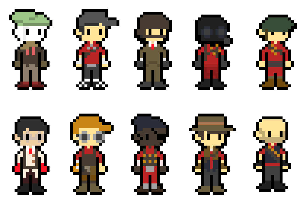 [842b2e] im good i spent most of yesterday making every character from tf2 (ignore tp's sprite above medic)
