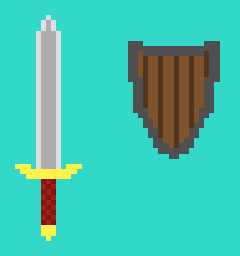[9664c4] Sword and Shield