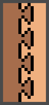 [0c65ea] dove-tail pattern