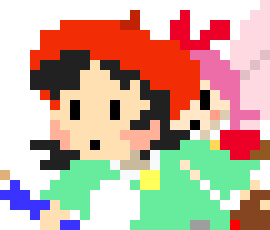 [777455] Adeleine: ....Why don't you guys continue playing, me and Ribbon has things we should... do... || Ribbon: We do-? Oh! Uh- Yeah (Don't make that face at me- I get it--)