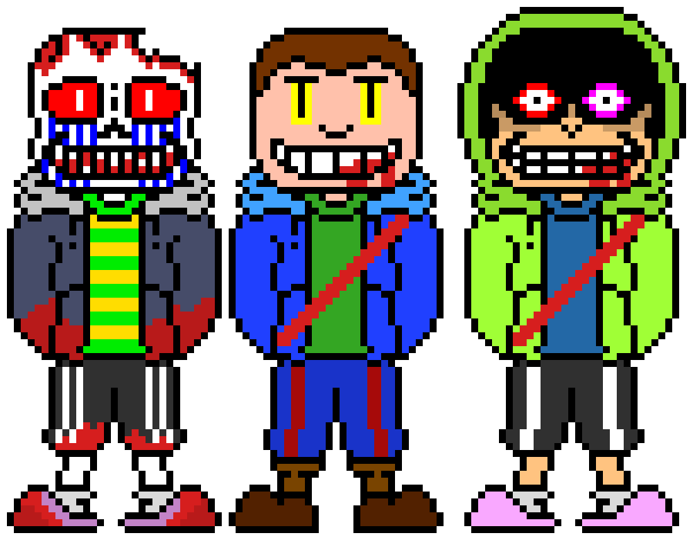 [d6b045] Trio of Regretful Suffering