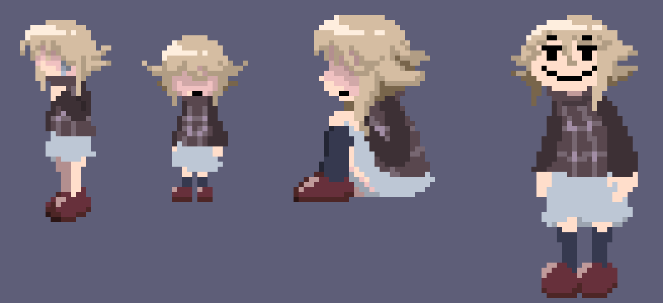 [777455] I've got like 3 different depressed Urotsuki's and then right next to all of them is a smug one. i think that's funny :)))