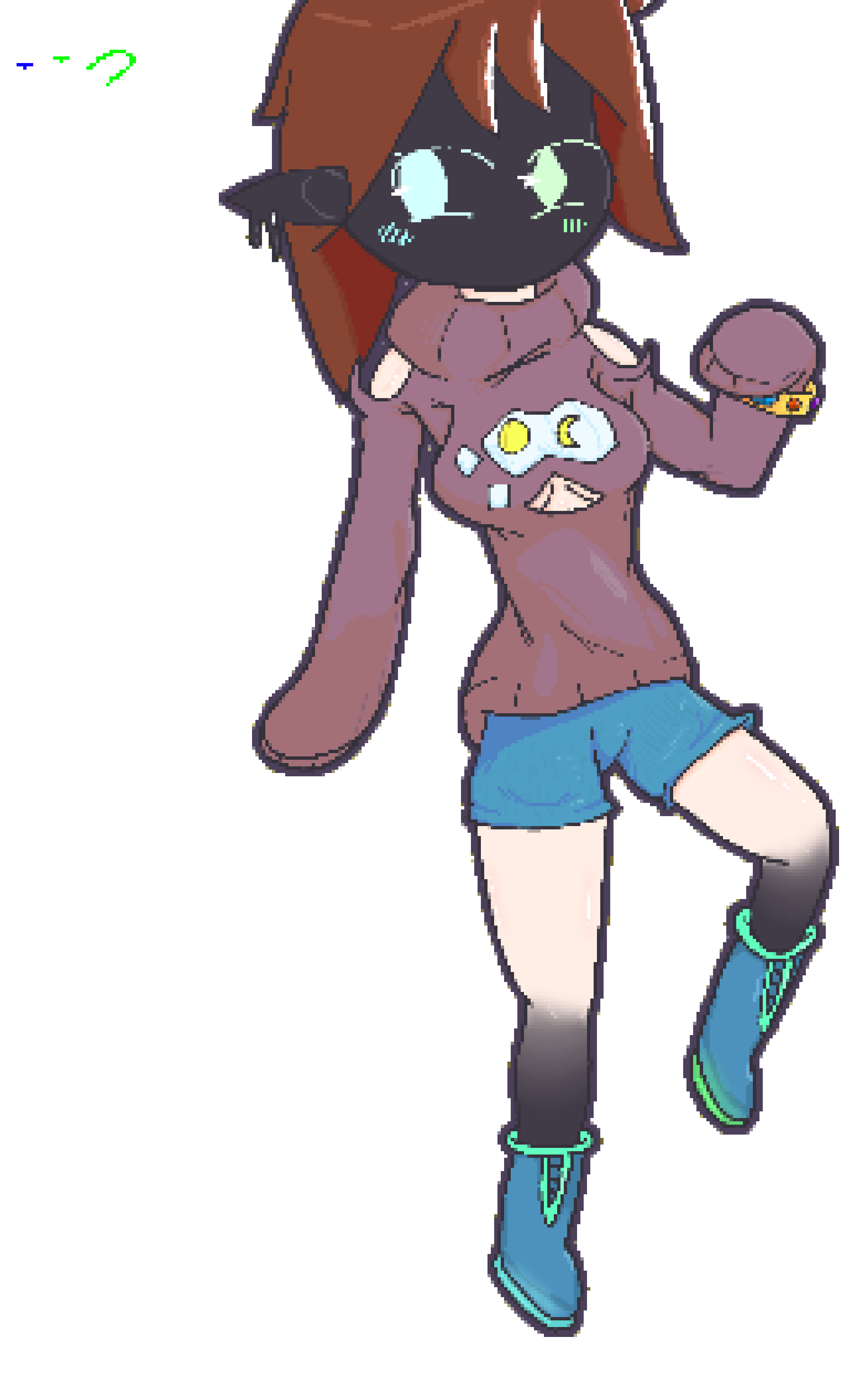 [5b2f3e] incorporate some rather stick outlines and more stylized shading much like the recent render?