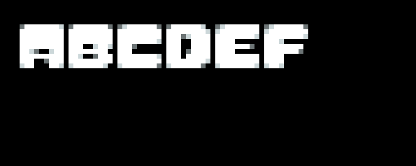 [d52512] Nooby: currently making my own version of undertale logo/monster friend font.