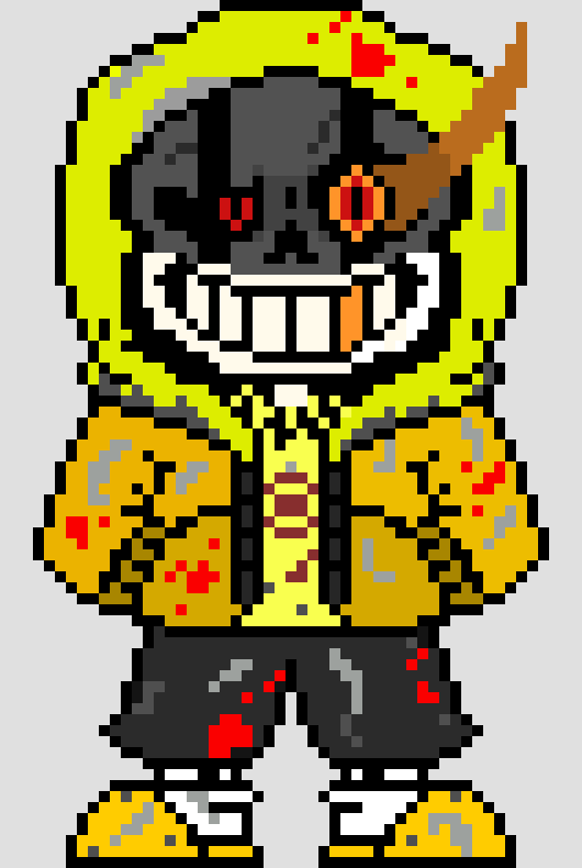 screwed my latest sprite Hell!Dustfell sans and goin with this one - CT