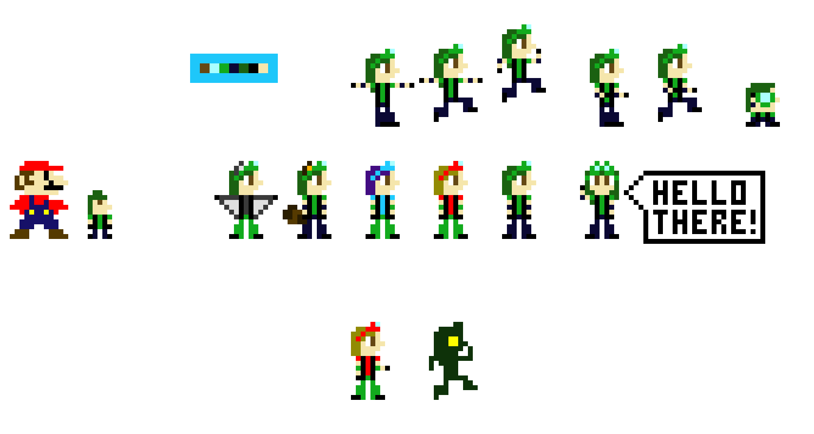 Katie the Gamer Sprites