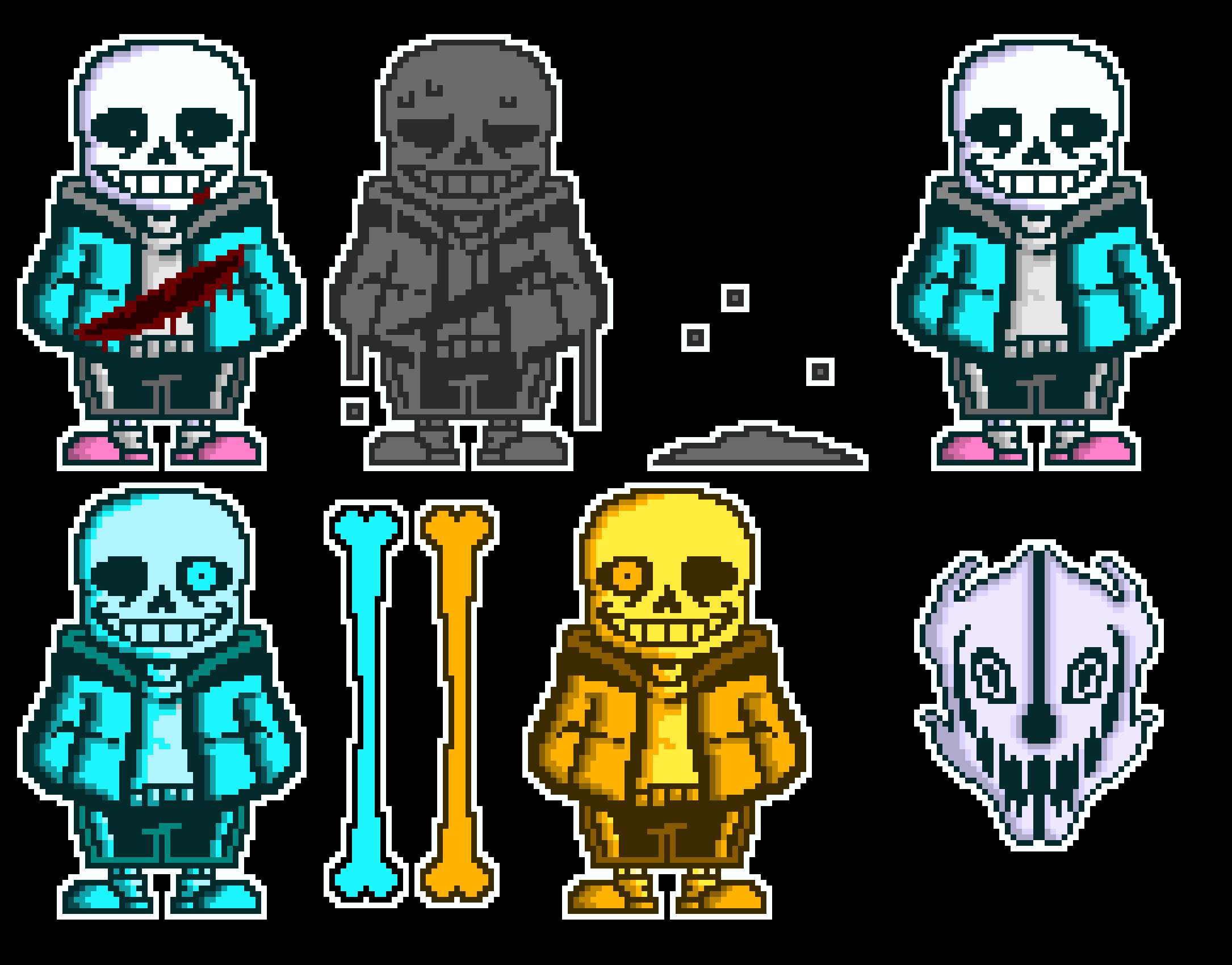 [01d824] Last Breath Sans Phase 1 Sprite V2
