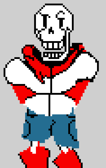TS! Underswap! Papyrus sprite