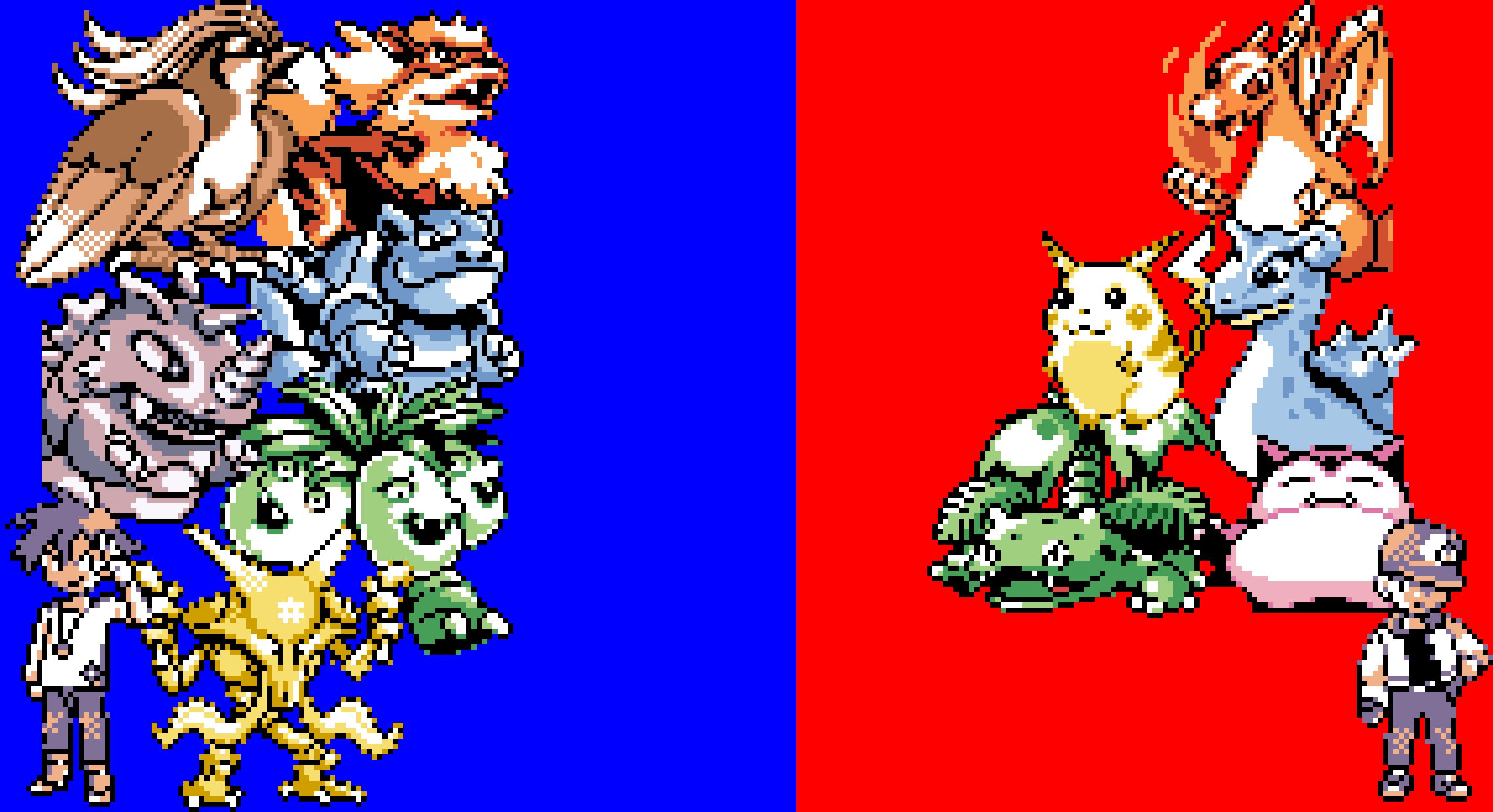 [5ab599] Rainer Red vs Trainer Blue