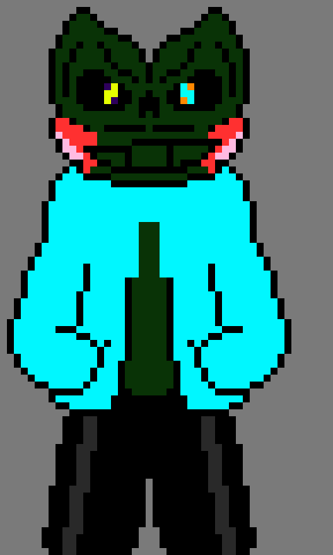 booms up da portal with open dog mouth cannon thingy