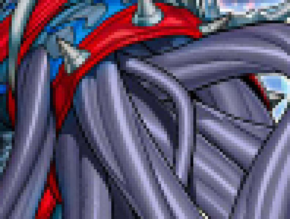 [2a5b2b] *Tentacles then grasp Dell, wrapping around him and reeling in.*