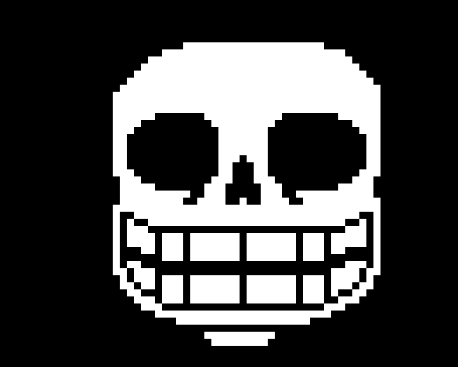 [d959ff] im just making a sans its been 20 minutes 