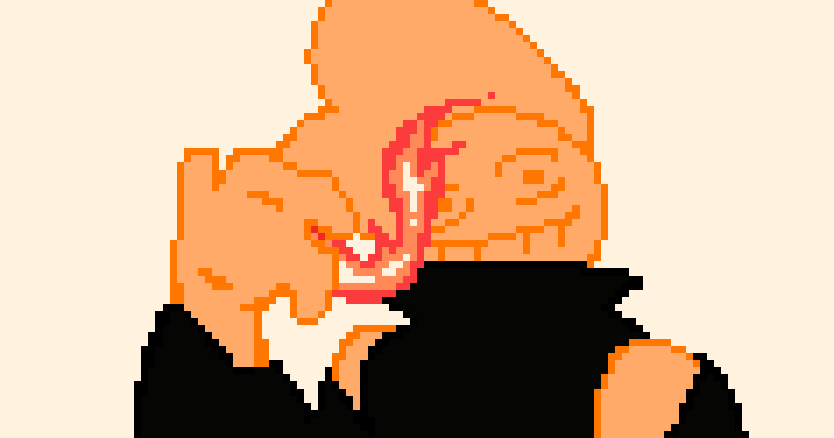 The double post is killing me | Pixel Art Maker
