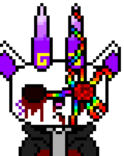 Welp, I'm kinda dying here... -starts getting crushed by virus- 