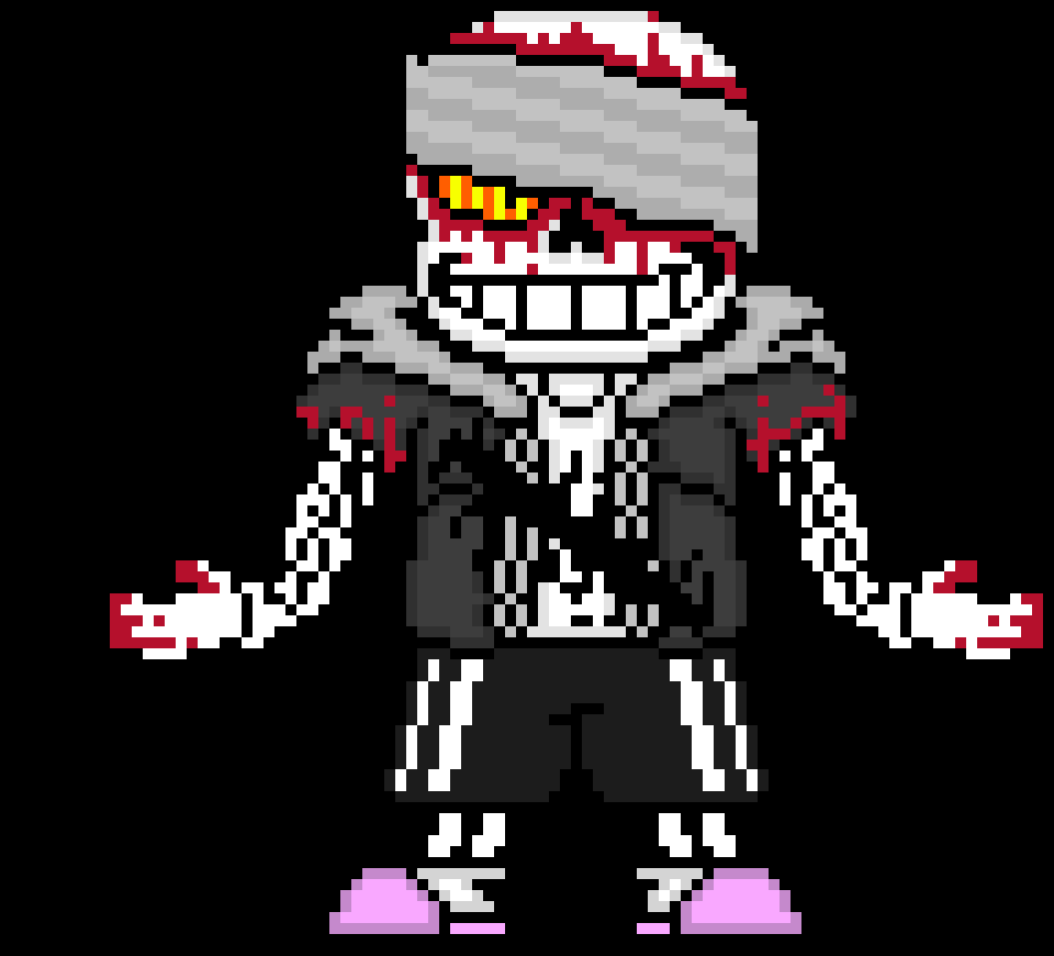 [e8cb42] now im just gunna kill ya pink blaster so it never happens again *starts punching the pink blaster until it melts down into a puddle* there we go