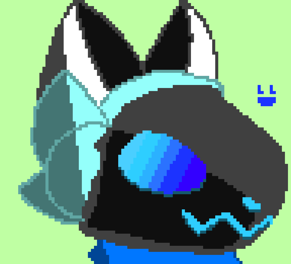 [06ffd6] Hello. Whoever you are, you are smol and cute.