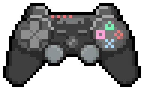 [3cfe0f] pixel playstation controller