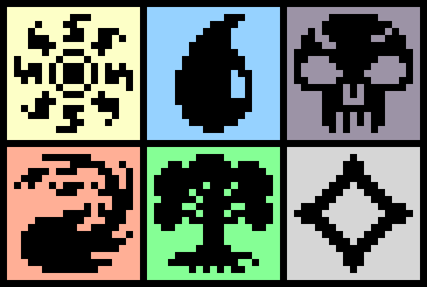 [cadee1] MTG Color Symbols