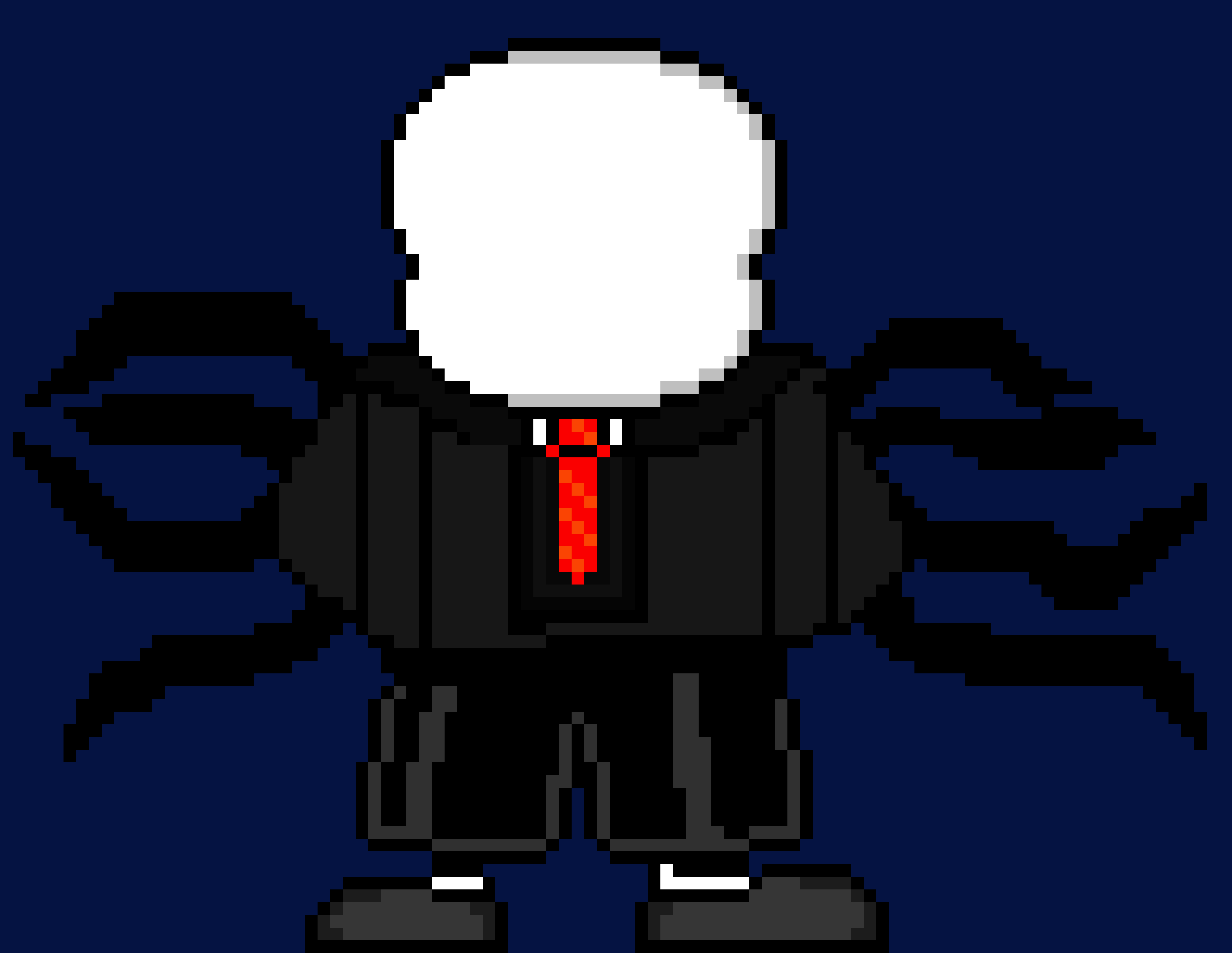 Slender sans sprite