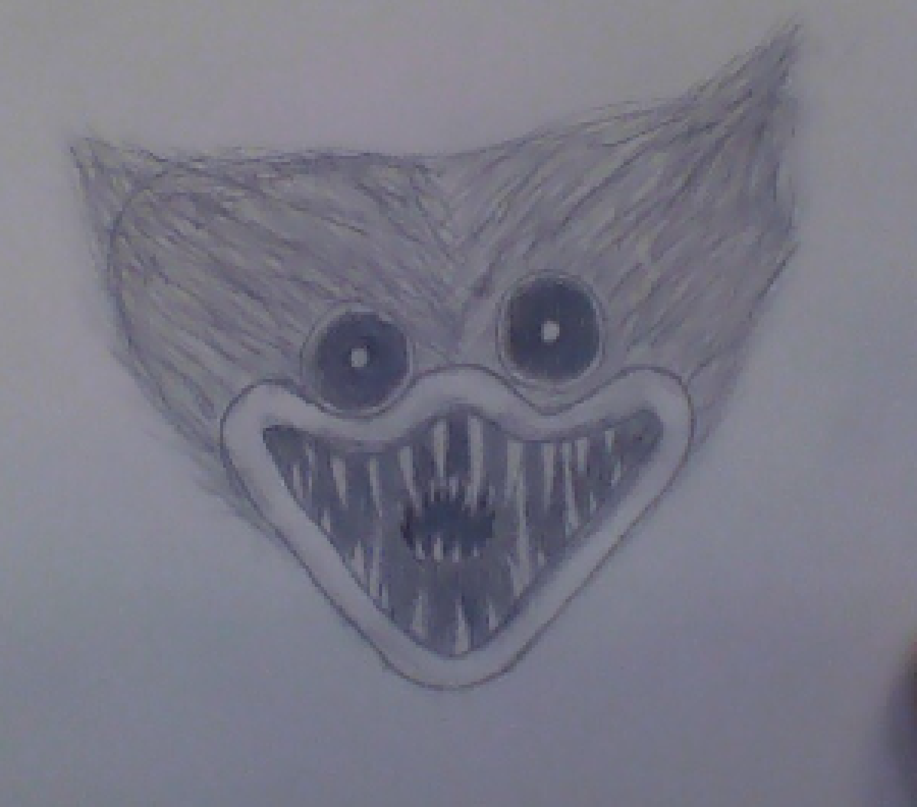[d1cb9c] Hey, so, I don't think anyone here would remember me, but I'm the old huggy guy from like a month ago. Anyway, what do we think of this sketch.