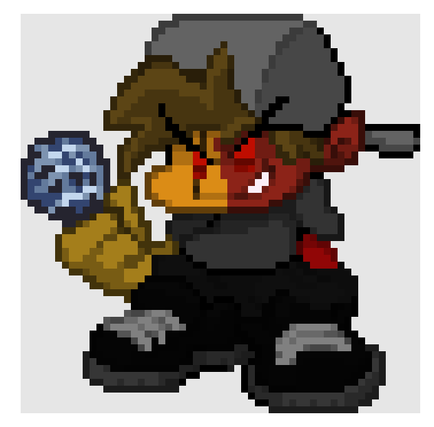 [a3bb48] Ashtor's FNF Influences - Boyfriend, Glitch Boyfriend, and Pico (the latter two I'll be doing later) (ft. palette w/o jacket)