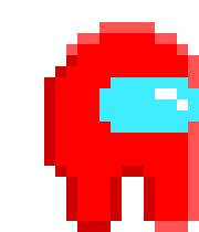 Among us Pixel Art - Walk 2