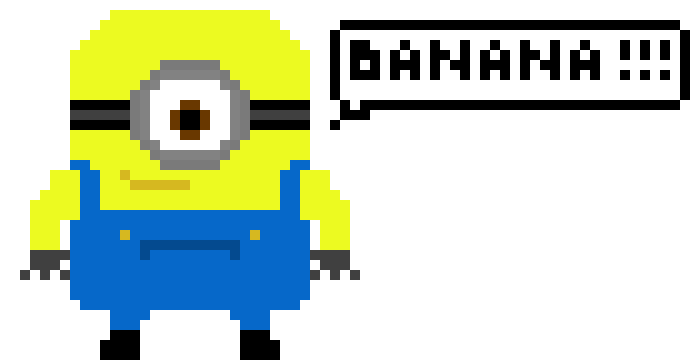 Minion want a BANANA!!!