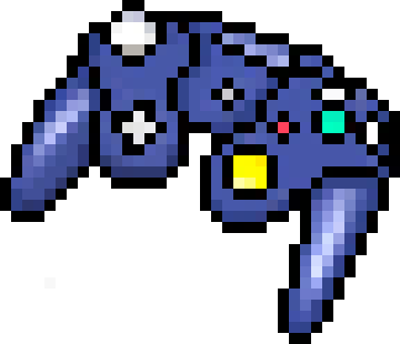 [365739] Purple gamecube controller